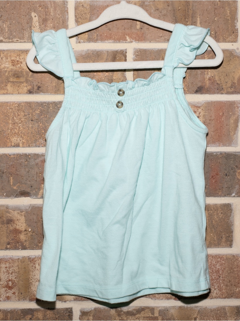Okie dokie summer blue tank top blouse